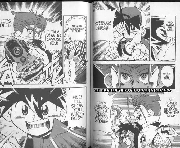 Bakuden Shoot Beyblade Chapter 4.2 17
